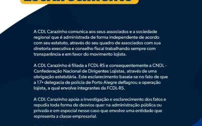 Nota de esclarecimento