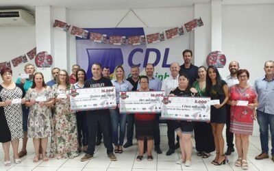 CDL Carazinho entrega prêmios da campanha Natal Alegria 2019