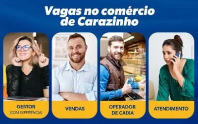 Vagas no Comércio de Carazinho