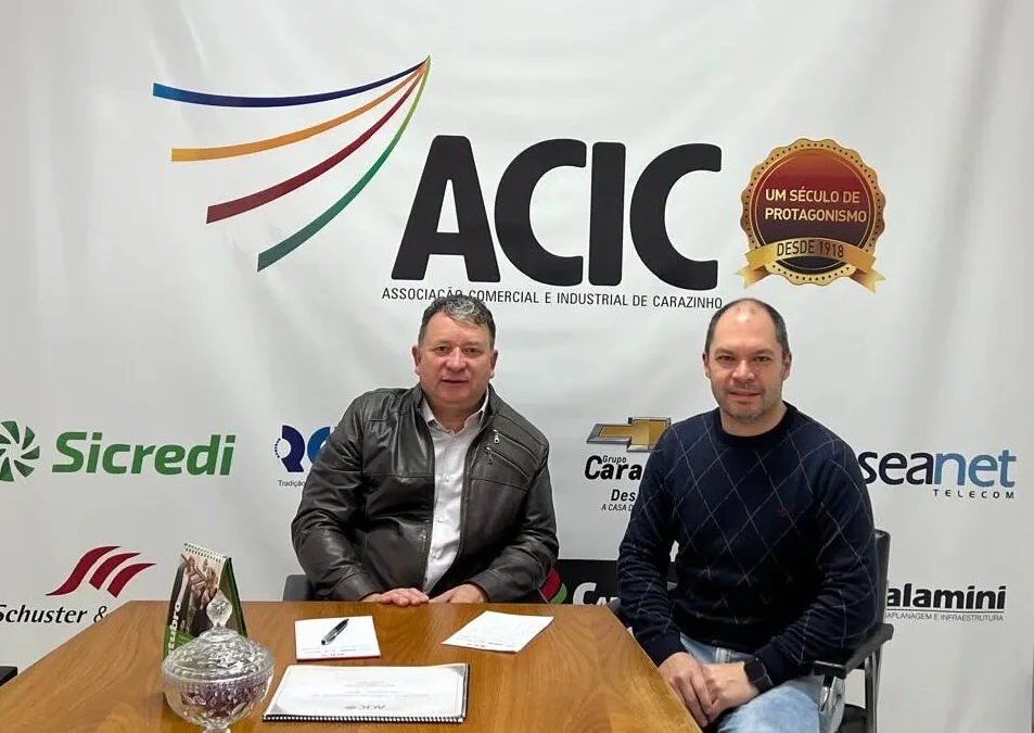 Presidente da CDL visita o novo Presidente da ACIC