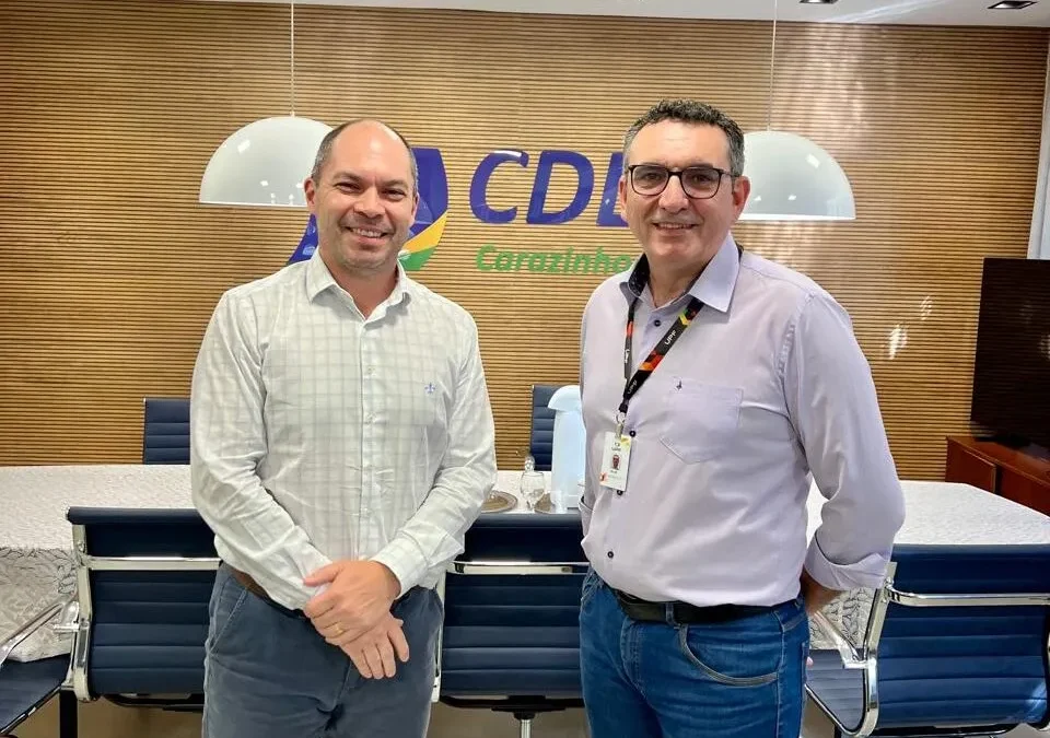 Presidente da CDL recebe novo Diretor da UPF Carazinho