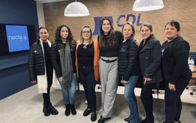 Equipe CDL participa de treinamento da empresa Necta