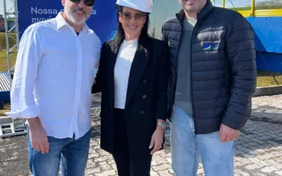 CDL presente na inauguração da ampliação da Estação de Tratamento de Esgoto em Carazinho