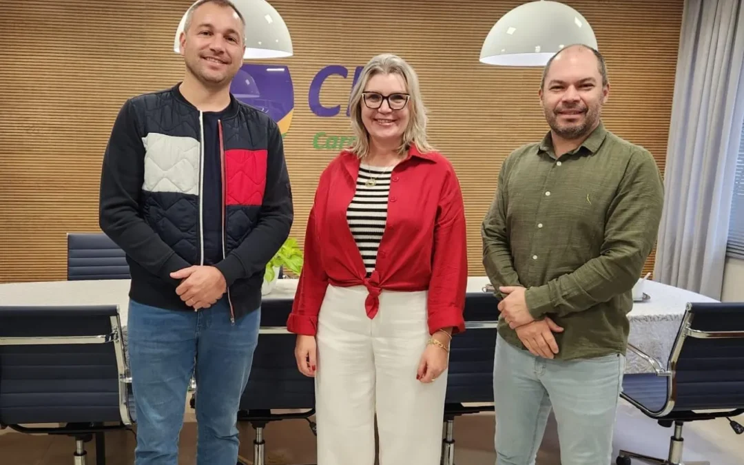 Presidente da CDL Gramado visita CDL Carazinho