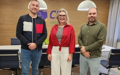 Presidente da CDL Gramado visita CDL Carazinho