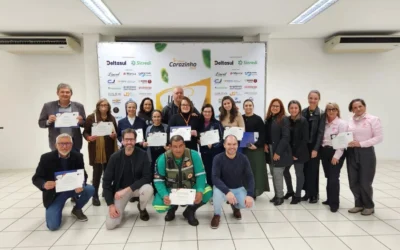 Entrega dos valores arrecadados no 5º Homens na Cozinha