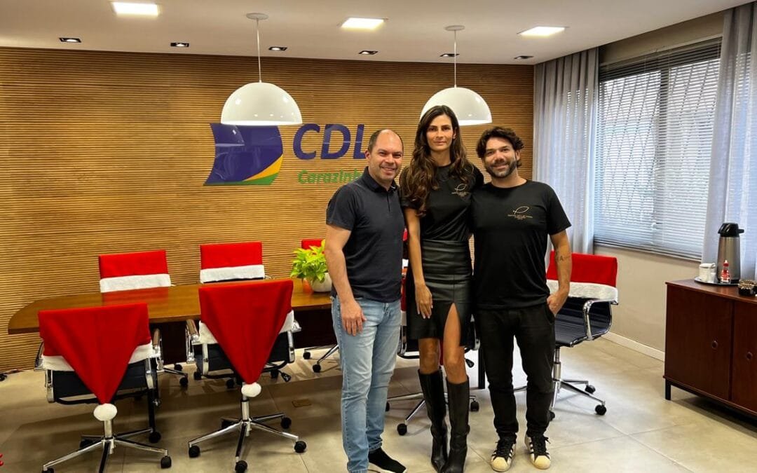 Organizadores do Festival de Cinema de Carazinho visitam a CDL Carazinho