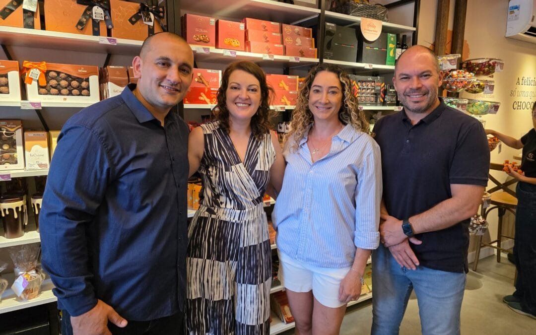 CDL presente na reinauguração da Cacau Show Av. Pátria