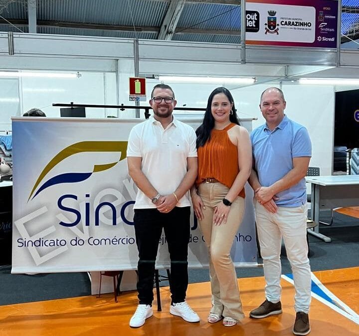 Presidente da CDL prestigia a 1ª Feira Outlet de Carazinho