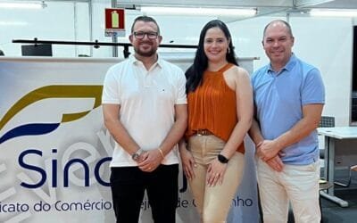 Presidente da CDL prestigia a 1ª Feira Outlet de Carazinho
