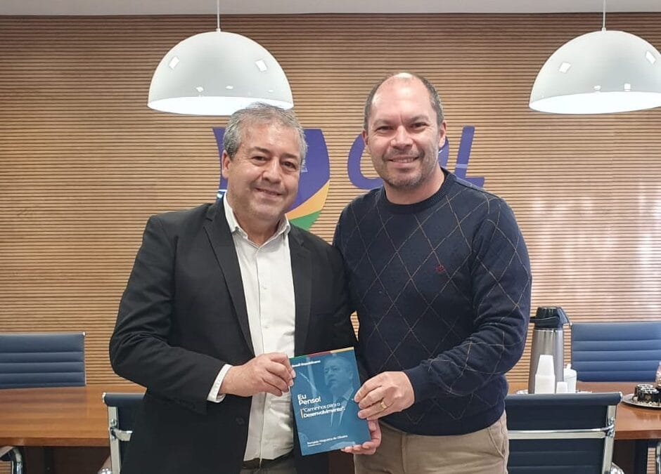 Presidente da CDL recebe o Deputado Federal Ronaldo Nogueira