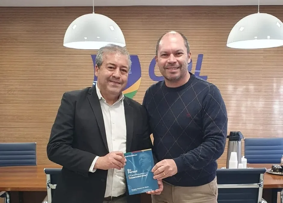 Presidente da CDL recebe o Deputado Federal Ronaldo Nogueira